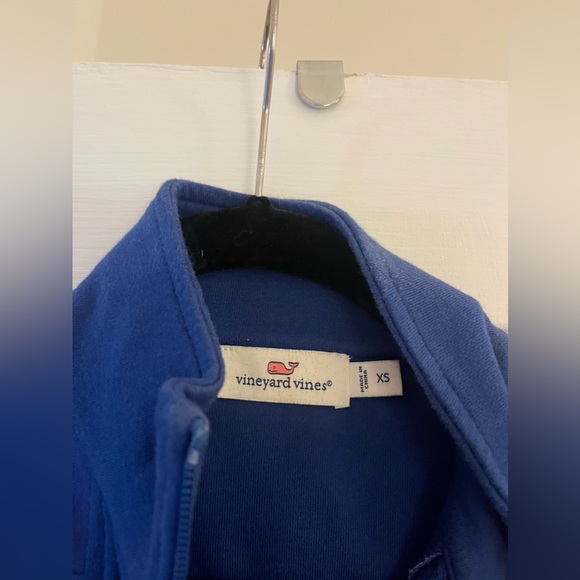 Vineyard Vines Women’s Blue Whale Embroidered Shep Shirt Sweater X-Small - Picture 2 of 4